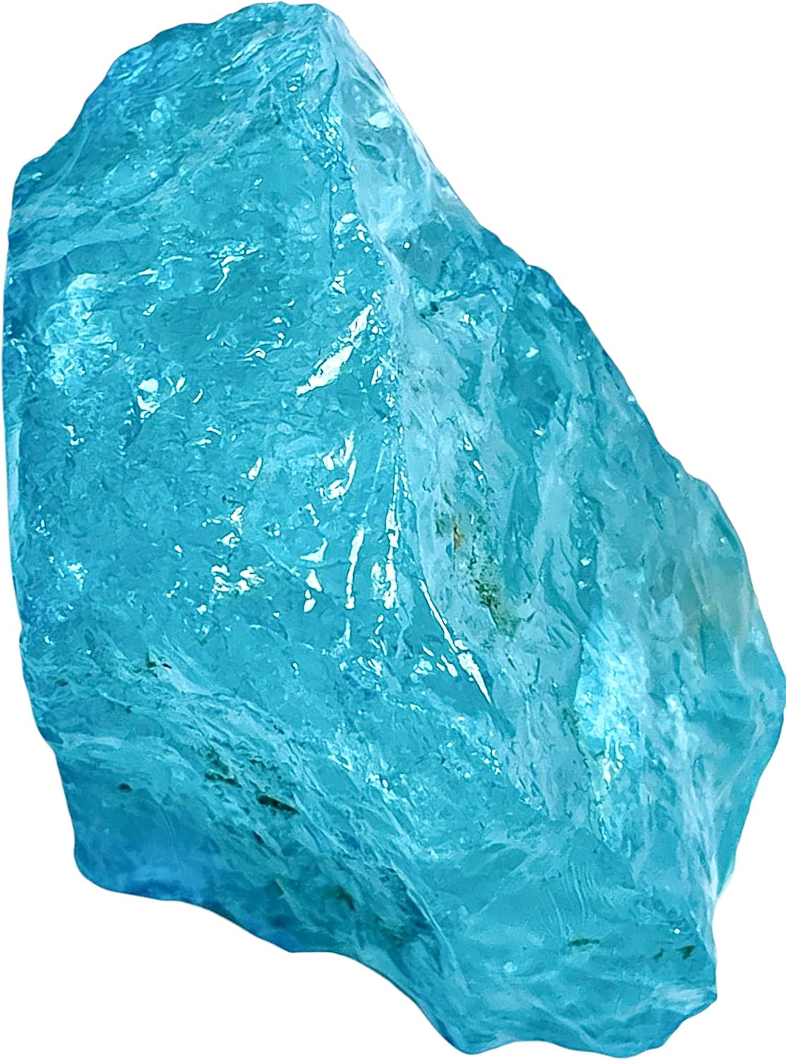 Large 1.25-2.0” Natural Aquamarine Raw Crystal Stone,Healing Gemstone for Reiki, Chakra Balancing, Meditation & Crystal Collection – Raw Aquamarine Mineral for Calmness, Clarity & Inner Peace