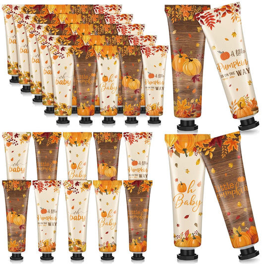 10 Pcs Fall Baby Shower Hand Cream Bulk Hand Cream Gifts a Little Pumpkin Baby Shower Party Favors for Guests Travel Size Lotion Autumn Thanksgiving Wedding Birthday Party Supplies