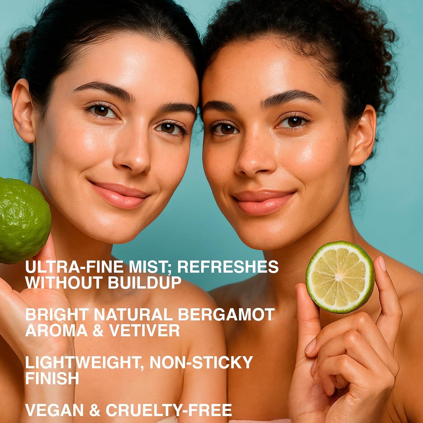 Liliya's Aroma Bergamot 33 Essence-Perfume for body and hair mist | Calabrian Bergamot | Pink Grapefruit | Vetiver Essential Oils | Gourmand Scent | Vegan 1.8 Fl Oz
