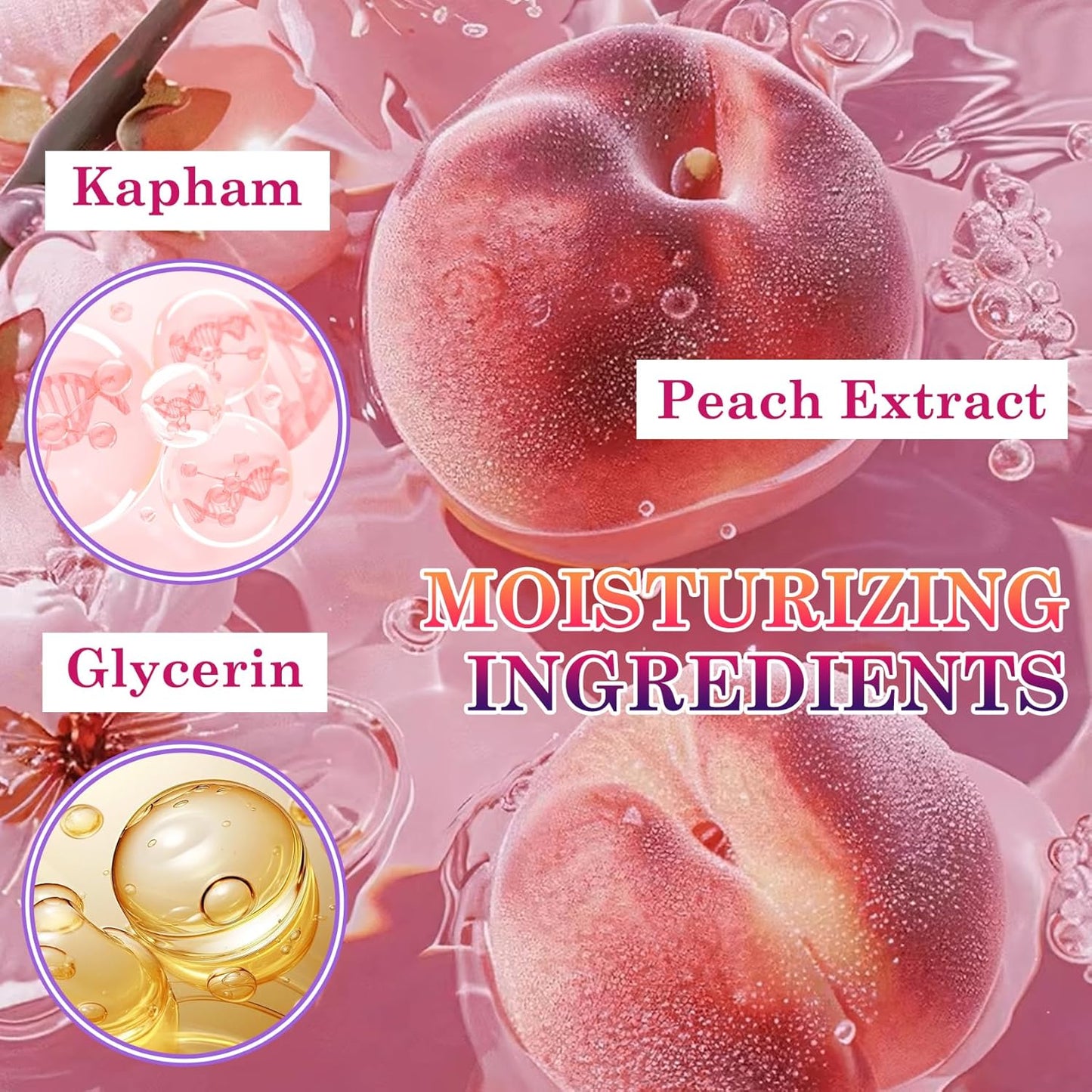 6 Pairs Hand Masks Moisturizing Gloves, Hydrating Hand Mask Moisturizer Gloves Care for Dry Cracked Hands, Smooth Long Lasting Soft Firming Hand Mask Gift Set for Men Women（C