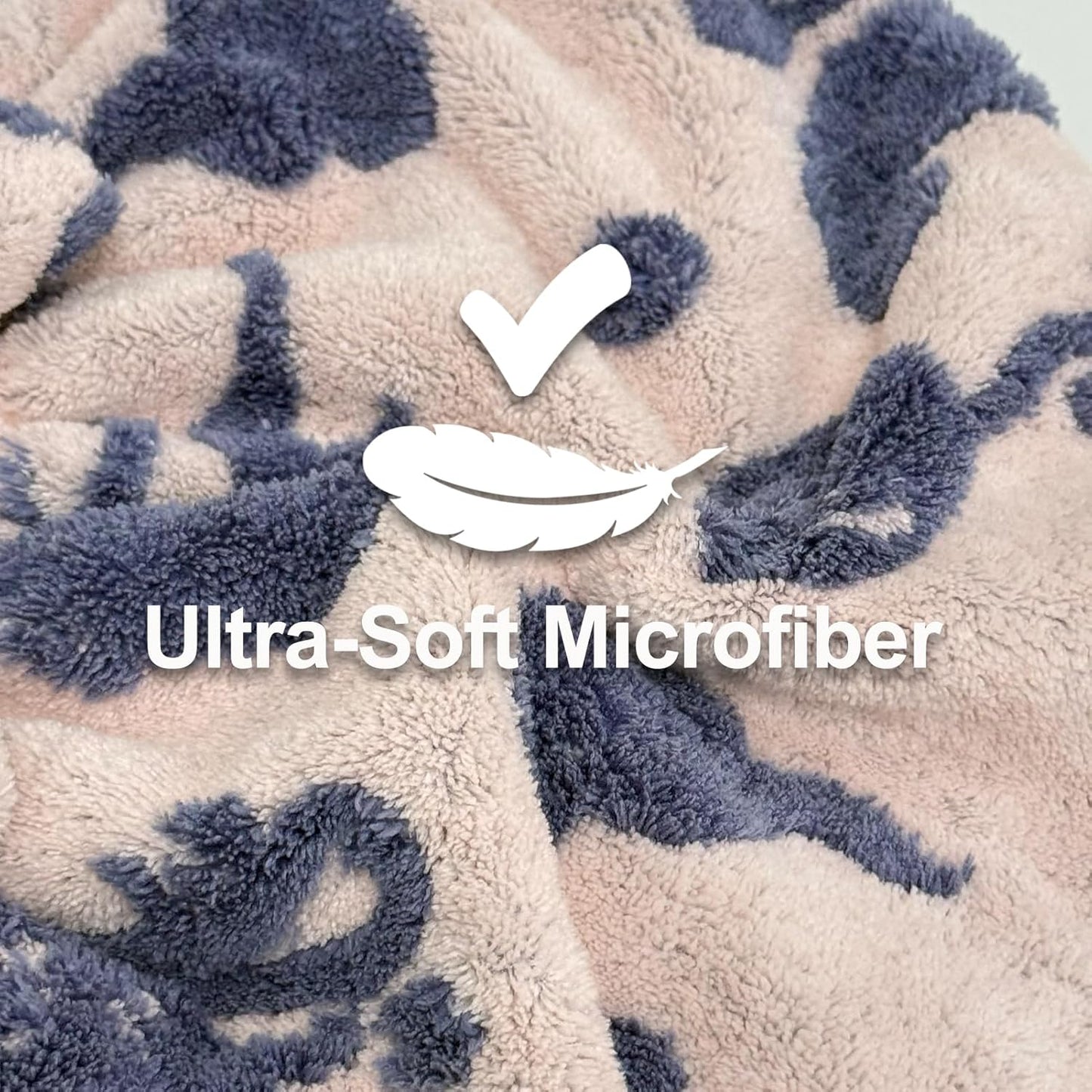 Jseng 3Packs Microfiber Hair Towel for Women - Quick-Drying, Super Absorbent Hair Wrap with Bow Design, Soft Hair Towel Turban for Curly Long Wet Hair