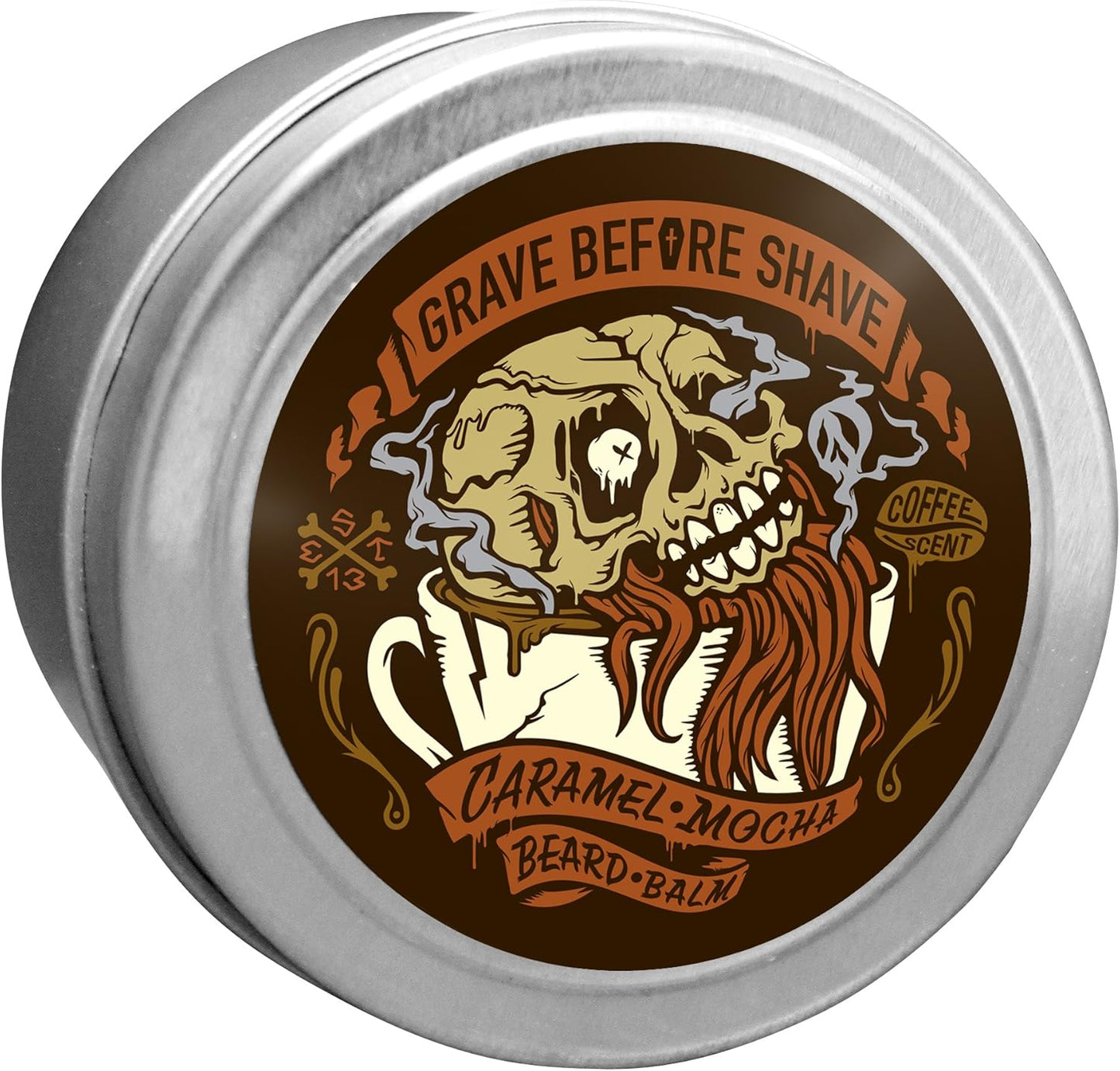 Grave Before Shave™ CARAMEL MOCHA BEARD PACK (Caramel Mocha Coffee Scented)