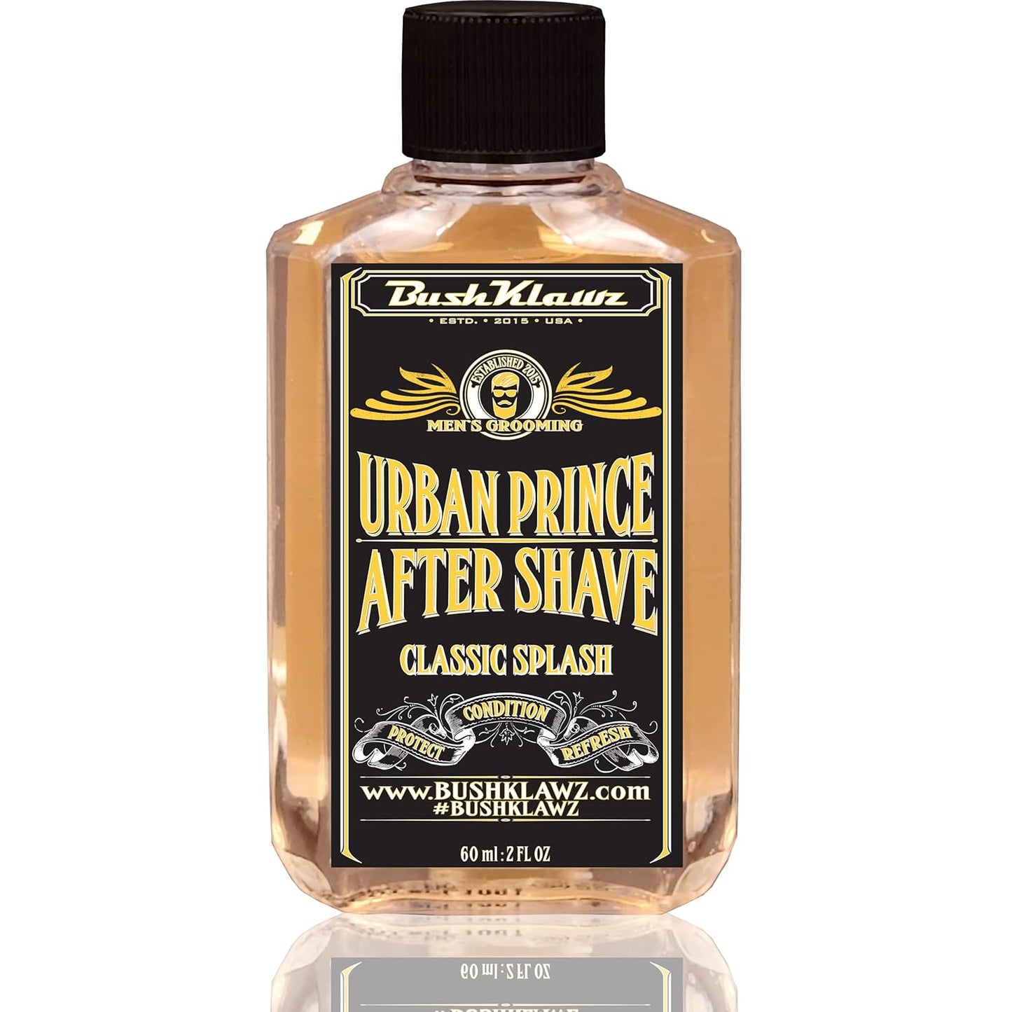 BushKlawz Classic Refreshing Cooling Soothing Barbershop After Shave Lotion Balm Toner Splash Variety Sampler Travel Kit Satisfy all Types of Viking Cannon Black Prime AfterShave Tonic Cologne