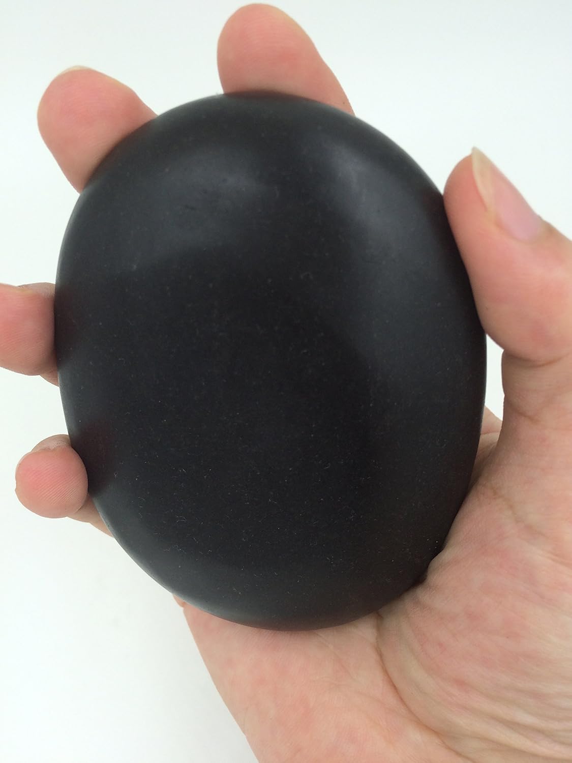 Zabrina 4 Pcs Personal Large Massage Stone Set Basalt Hot Rocks Stones, 2.75 in* 3.54 in