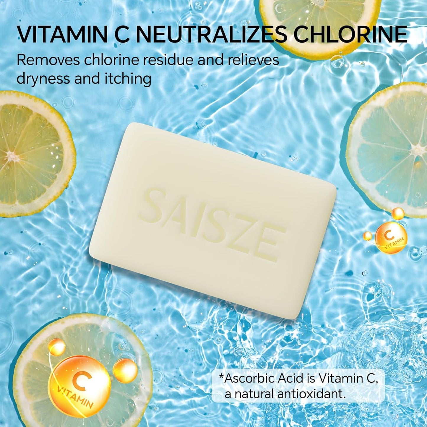 Chlorine Removal Swimmers Soap, Vitamin C Body Wash Neutralizes and Washes Away Chlorine After Swimming for Swimmers and Athletes, 4 Ounce (Pack of 2