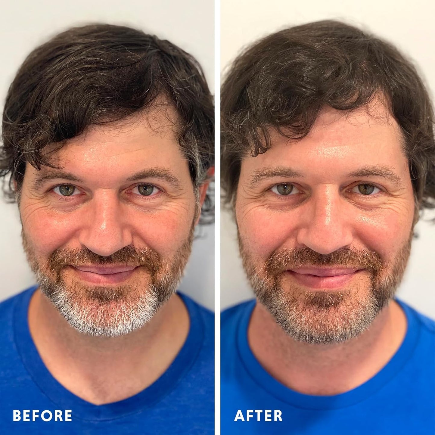 Hair & Beard Color for Blending Grays 2 pack - Light Ash Blonde - Ammonia-Free Complete Men’s At-home Beard & Hair Dye Kit, Professional-grade Demi-Permanent Hair Color (9.1)