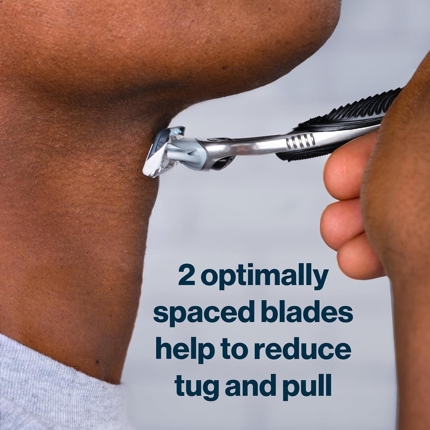 Gillette SkinGuard Men's Razor Handle + 2 Blade Refills