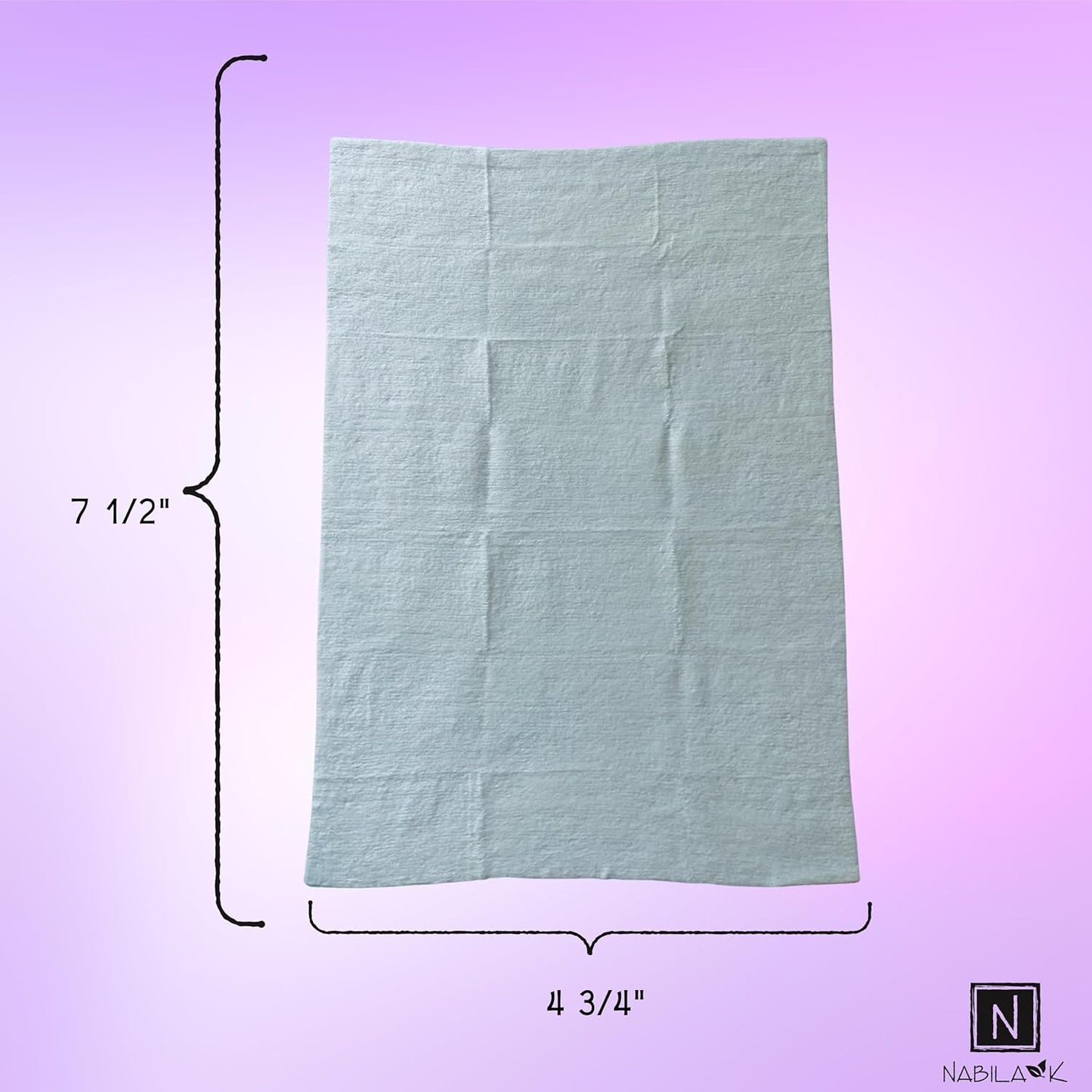 Splash of Lavender Scented Moist Towelettes Single Use by Nabila K - Alcohol-Free, Plant-Based with Natural Ingredients - Individually Wrapped Disposable Travel Size Wipes with Bamboo Case - 20 Count