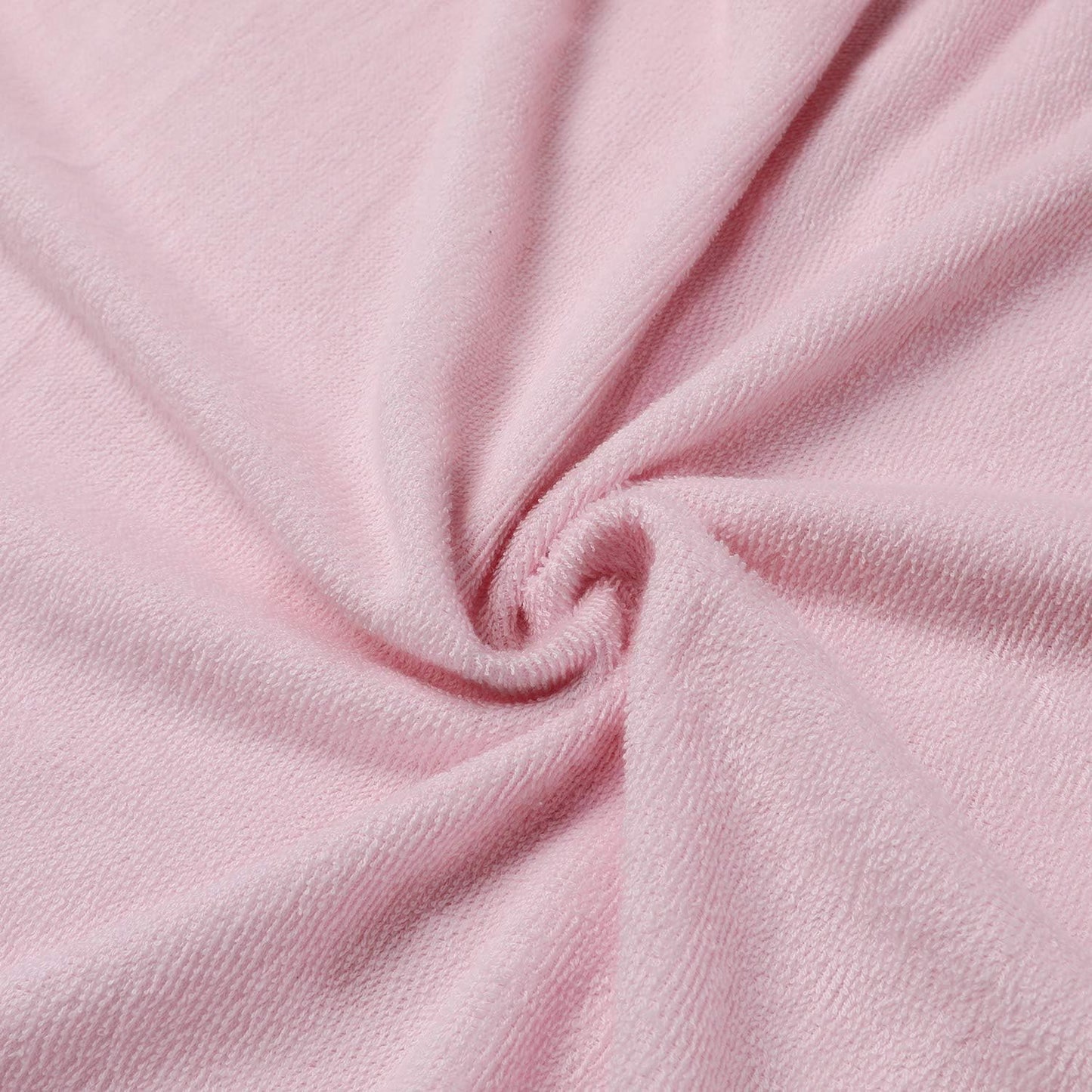 SIORO Women Bath Towel Wrap Robe, Soft Cotton Terry Spa Cloth, Plush Adjustable Closure for Shower, Travel, Pool, Gym