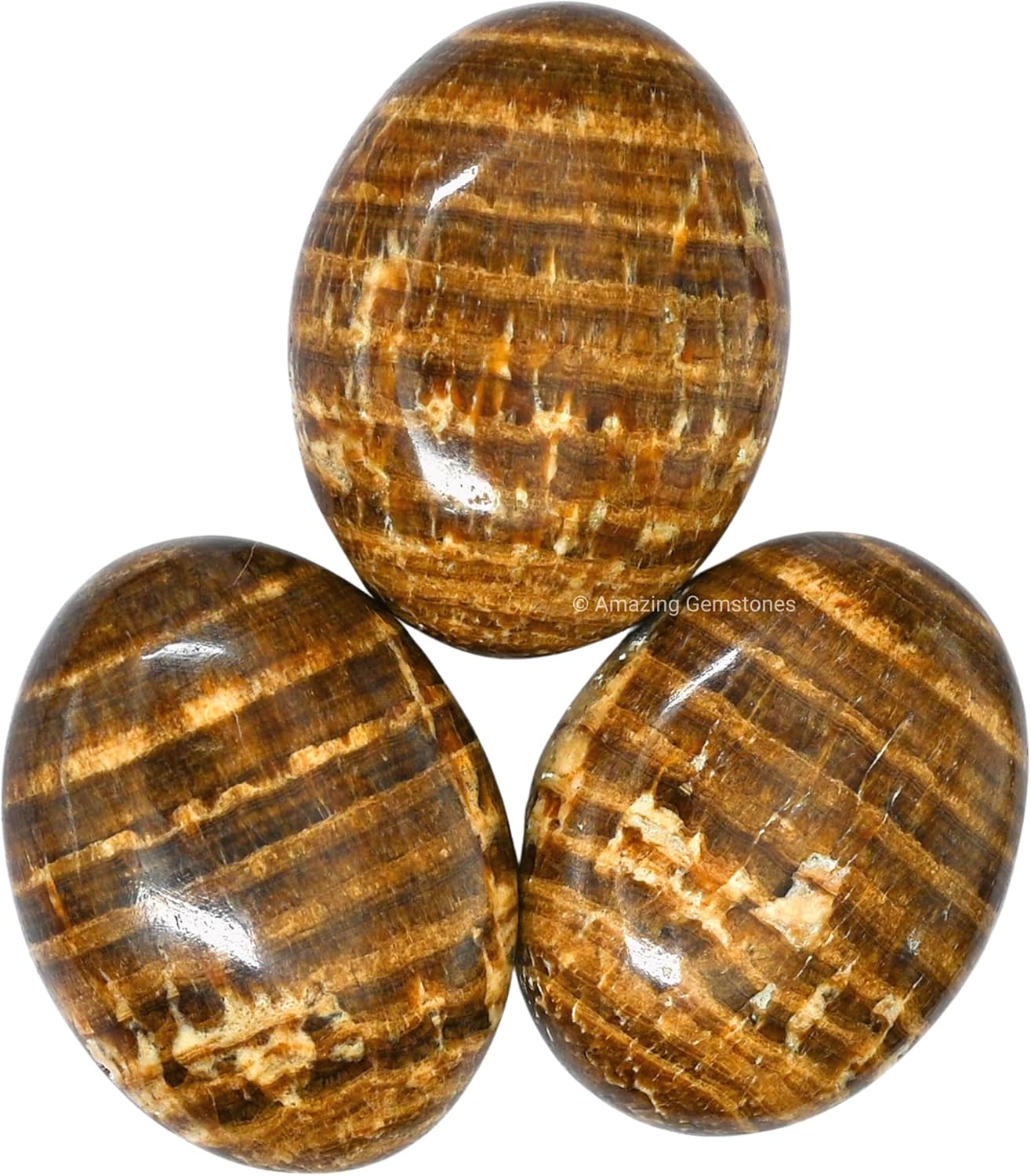 Amazing Gemstone Aragonite Crystals and Healing Stones - Large Palm Stone Crystals Piedra - Crystal for Good Luck, Balanced Positive Energy, Meditation - Unique Stocking Stuffers Gifts for Women, Men