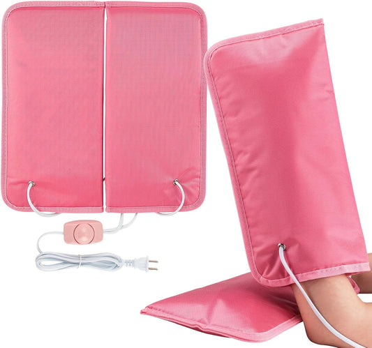 Noverlife Electric Heated Mittens Gloves for Paraffin Hand Wax Treatment, Nail Art Manicure Warmer Mittens, Beauty Therapy SPA Mitts for Women Beauty Treatment