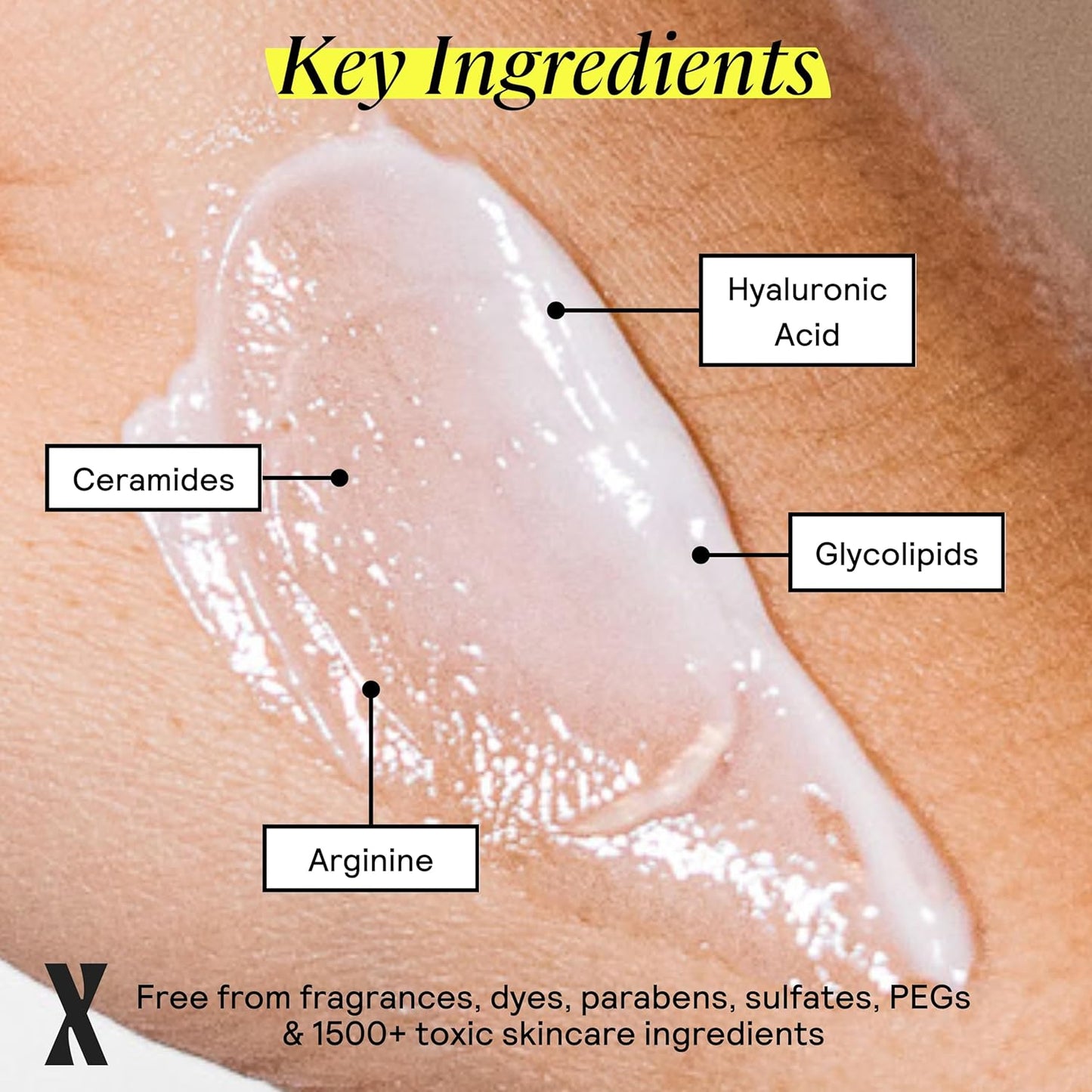 Untoxicated Moisturizing Lotion - Daily Face Moisturizer & Body Lotion for Sensitive Skin - Ceramides & Hyaluronic Acid - No Common Irritants - Non-Comedogenic - Oil-Free - Fragrance Free - 10 Ounce