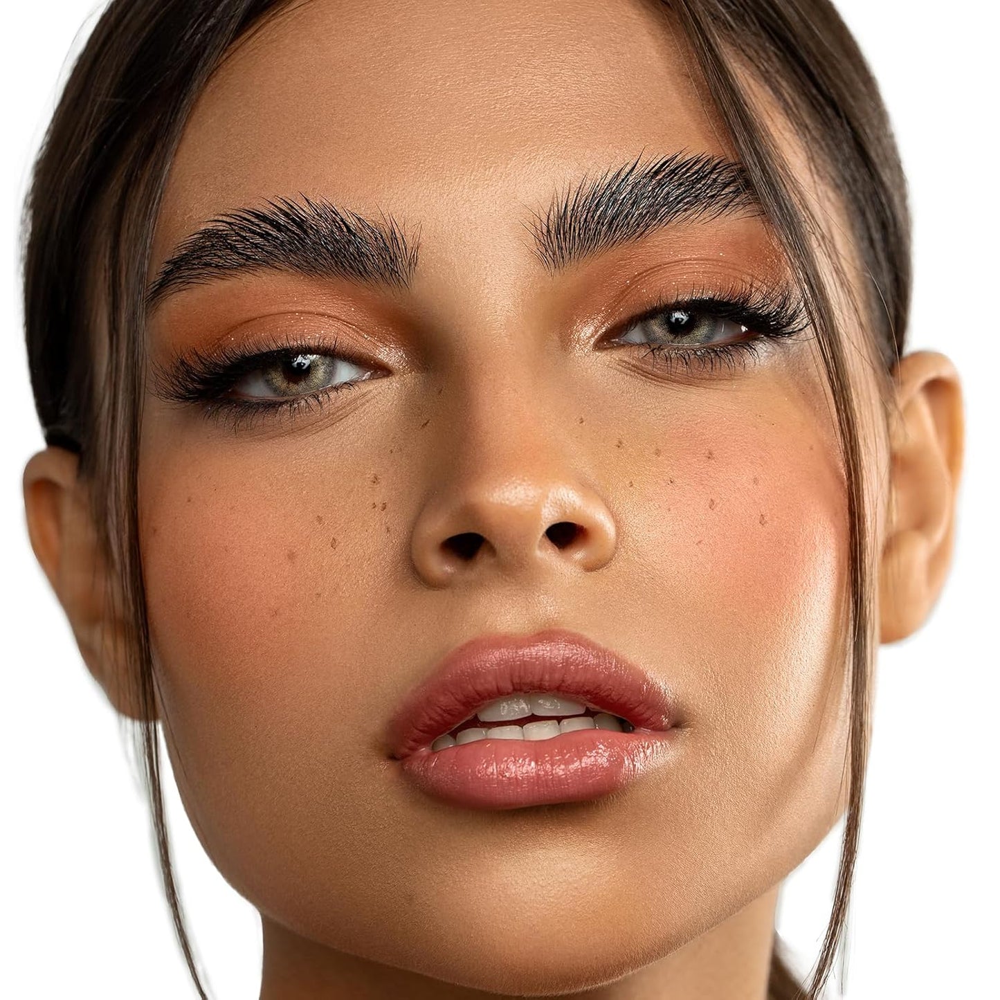 Boobeen Brow Wax Clear, Waterproof Eyebrow Wax Styling Pencil, Shaping with Slanted Tip Application, Long-Lasting Hold