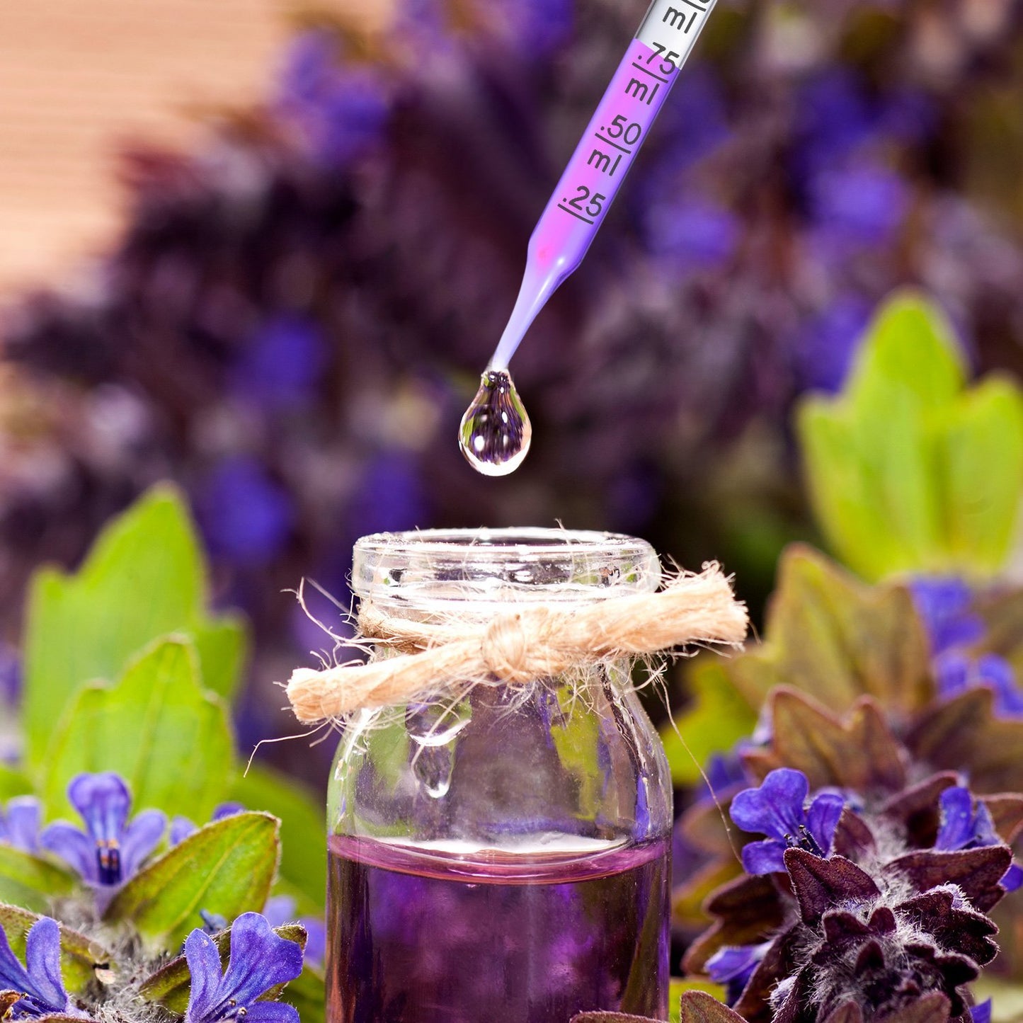 Glass Liquid Droppers, 1 ml Essential Oil Dropper Pipette Calibrated Glass Stain Dropper for Essential Oil Makeup Art Liquid Plant with Kraft Boxes (40)