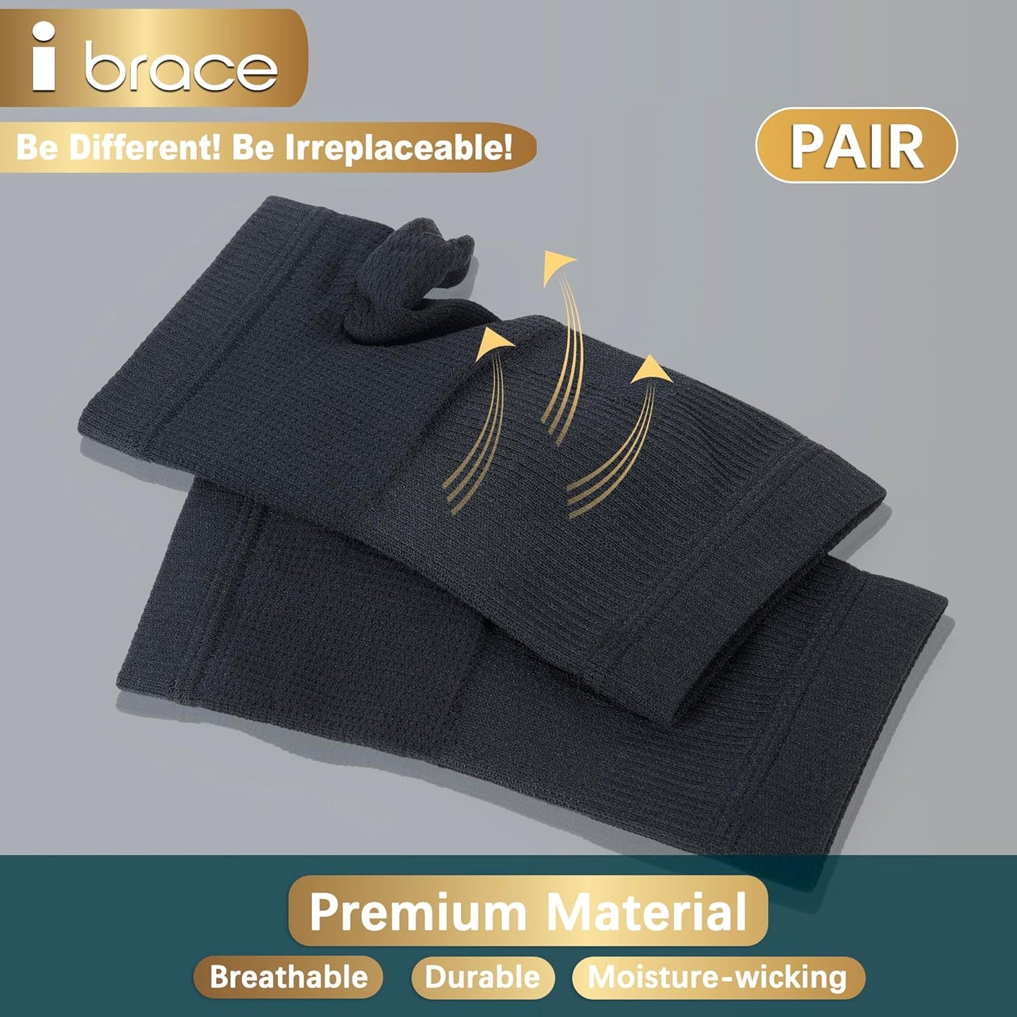 Partial Zone Compression Wrist Sleeve for Carpal Tunnel with thumb support, Reversible Splint for Typing, Gardening, Golf, Yoga, Tennis, Wrist Support Brace for Men & Women-PAIR (Small)