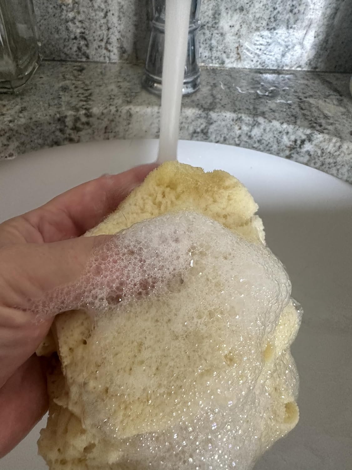 Spa Destinations Natural Sea Wool Sponge 5-6" Natural Renewable Resource Bath & Shower