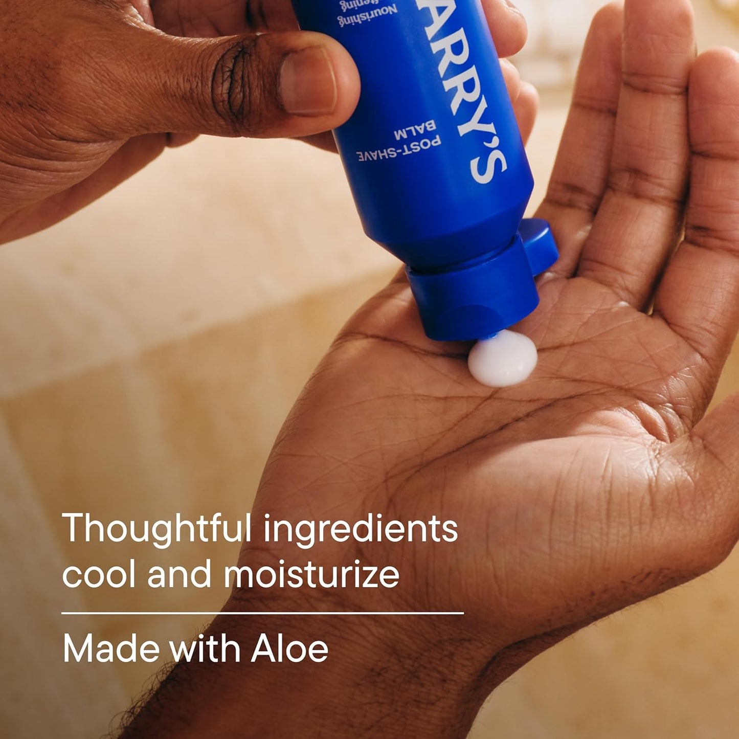 Harry's Post-Shave Balm for Men with Aloe - (2 Pack) 3.4 fl oz - Calms and Soothes Skin After Shaving