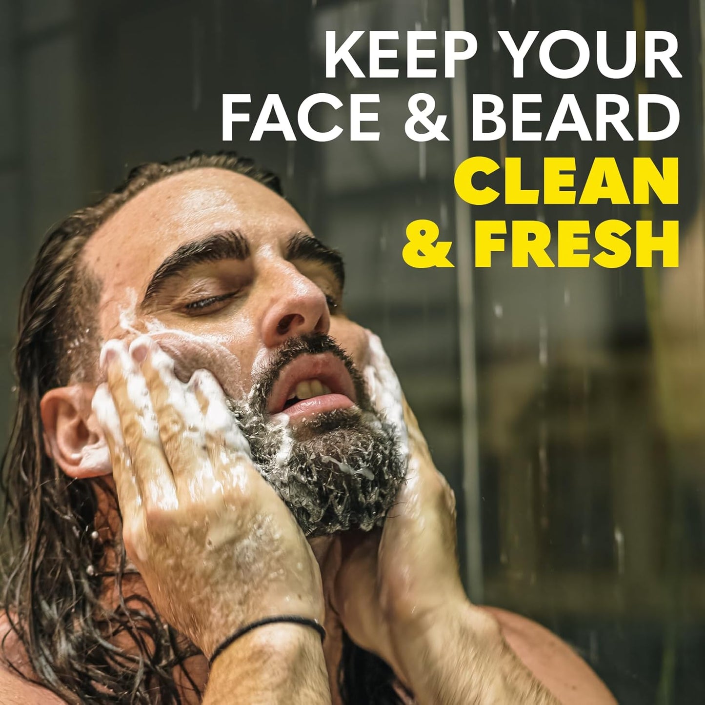 The Beard Club Citrus Beard & Face Wash– All-in-One Cleanser, Softens & Nourishes Facial Hair, Hydrates & Cleans Skin, Paraben & Sulfate-Free