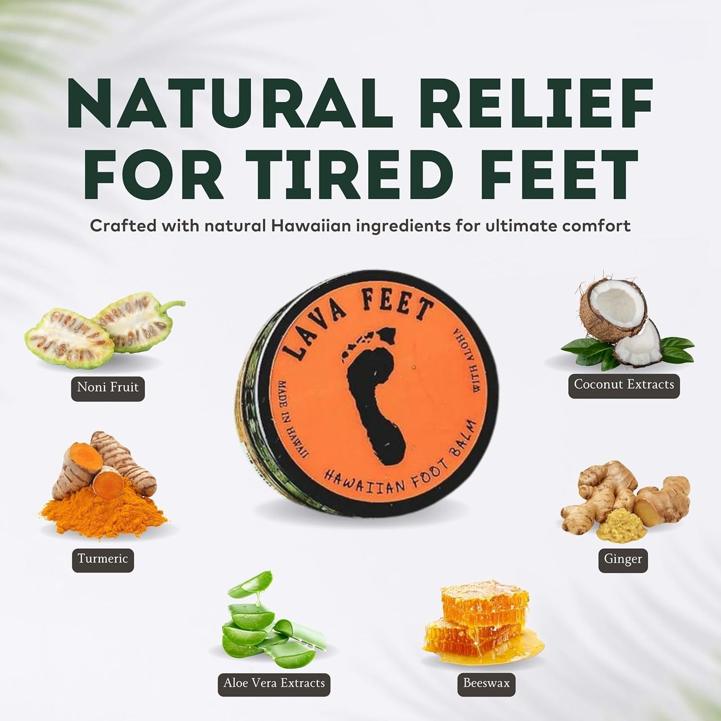 Ola Lava Feet Hawaiian Foot Balm - 1oz