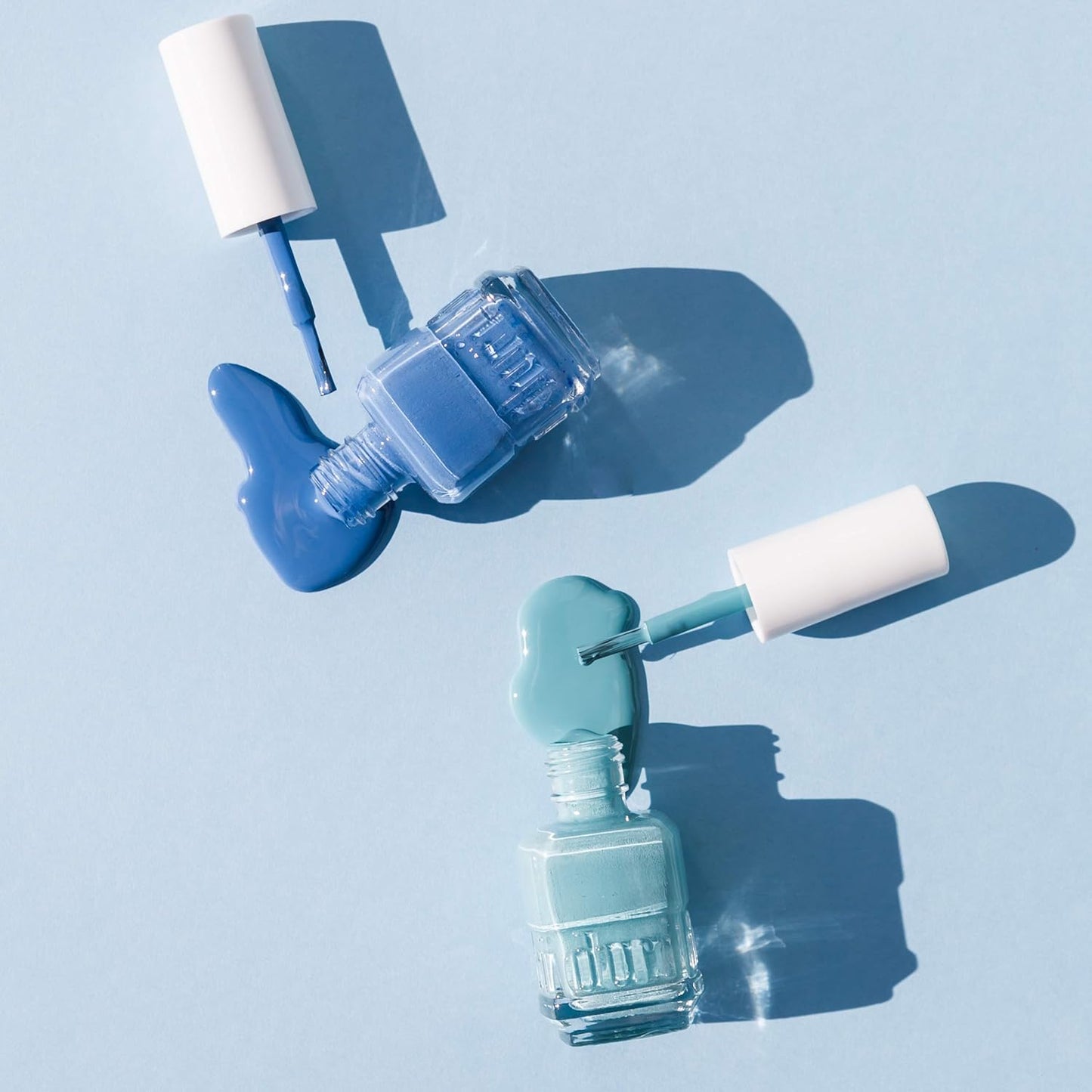 duri Nail Polish, 784 Break The Ice, Blue-Teal, Full Coverage, Glossy Finish, Easy to Apply, 0.45 Fl Oz