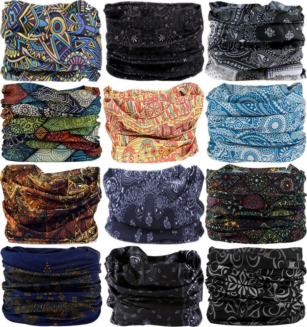 Head Wrap Headwear Headband Bandana Face Mask magic scarf for men & women