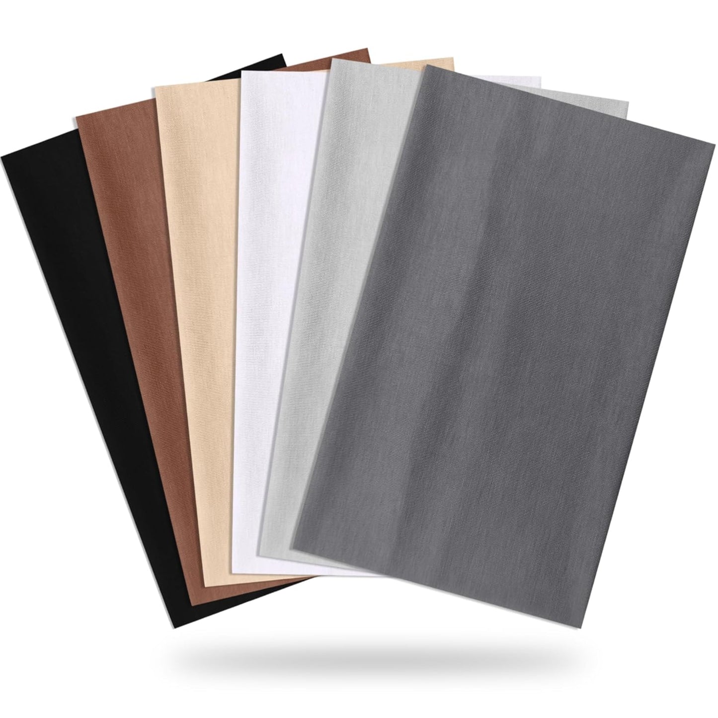 Wide Headbands For Women Stretchy Headband Workout Head Bands For Women's Hair Band Non Slip Head Wrap 6 Pack