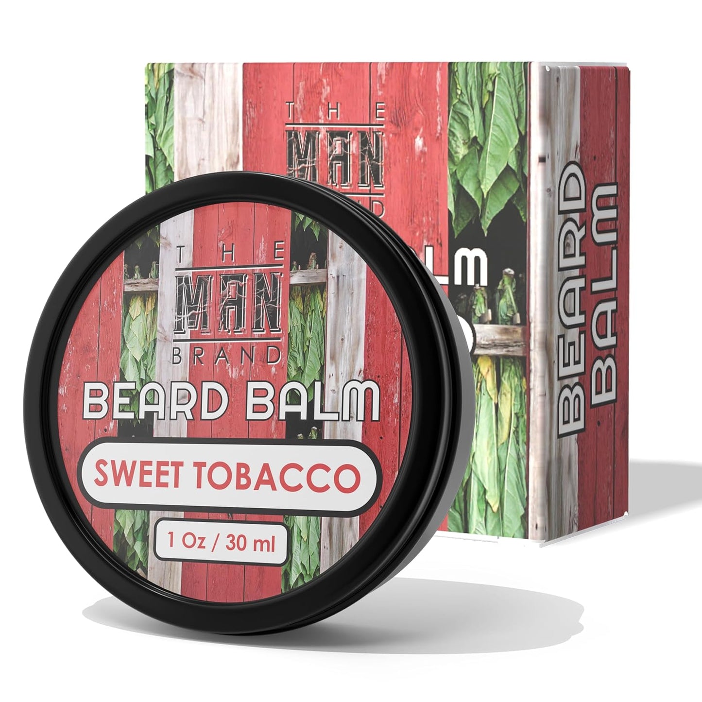 Sweet Tobacco Beard Conditioning Balm - Moisturizing and Softening Scented Balm (1 Ounce)