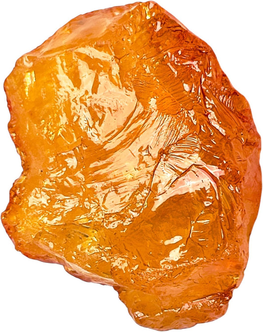 Large 1.25-2.0” Natural Citrine Raw Crystal Stone – Healing Gemstone for Abundance, Prosperity & Positive Energy – Reiki, Meditation & Chakra Balancing – Raw Citrine Mineral for Wealth & Manifestation