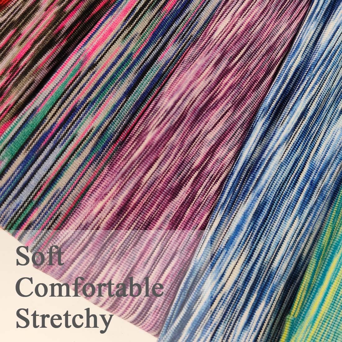 Headbands For Women 12 Pack Headband Yoga Elastic Head Bands Women's Hair Band Workout Soft Sweat Hairbands Accessories