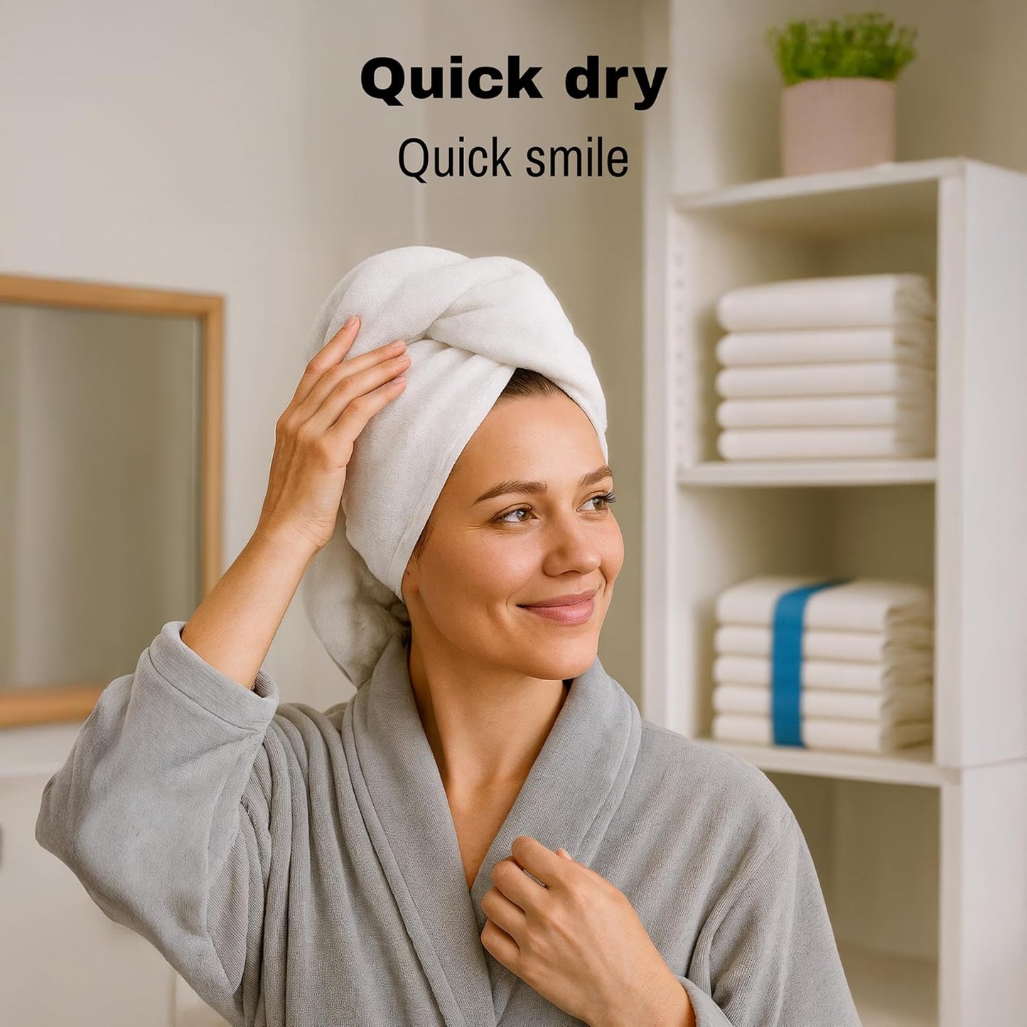 JMR Bulk-Friendly Essentials - Practical Cotton Towels - Economical 22" by 44" Multi-Purpose Towel - Absorbent, Quick-Drying, Soft, Lightweight - Ideal for Pool, Gym, Spa (White) - 36 Pack