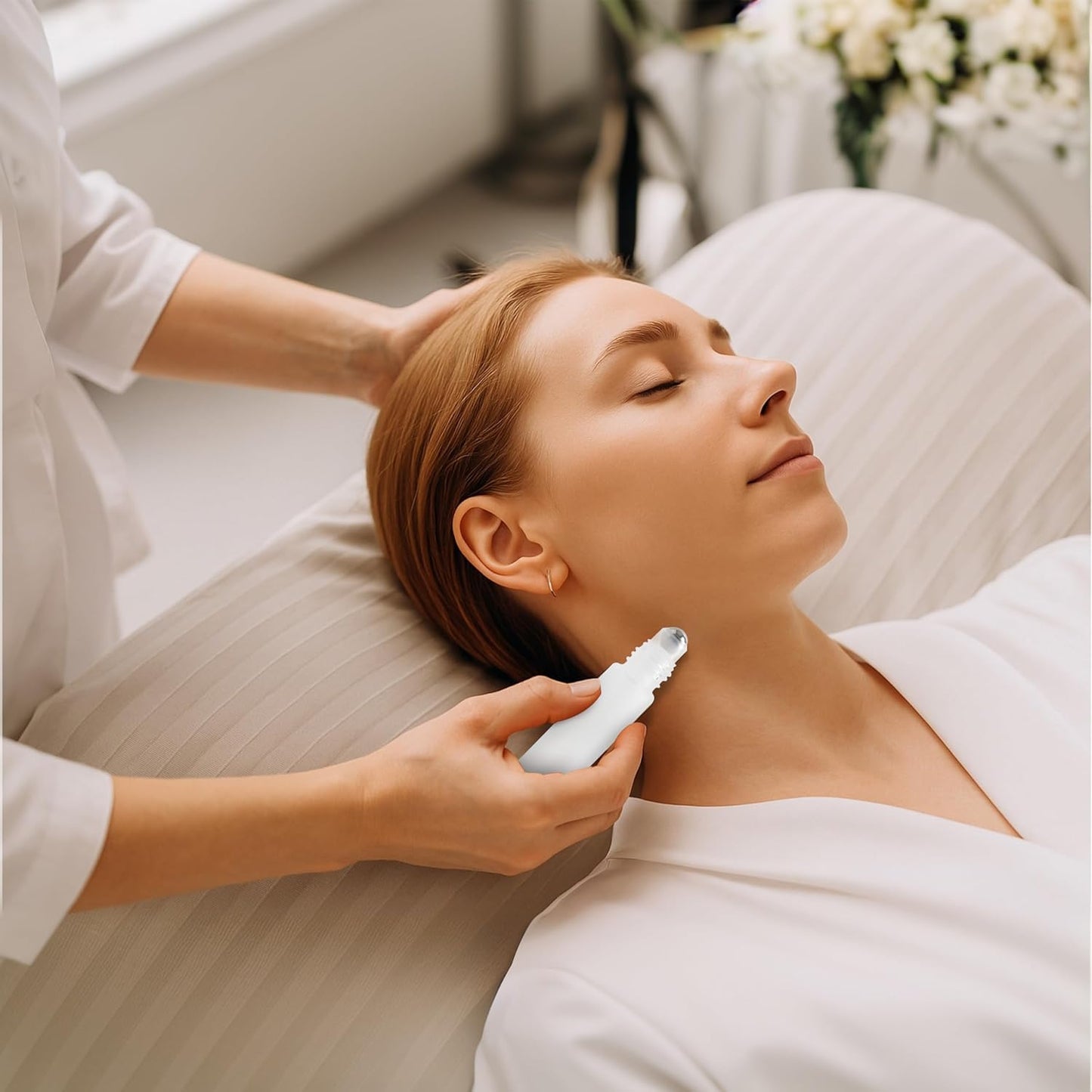 Essential Oil Roller Bottles, 12PCS (10ml & 5ml) Glass Perfume Roller Bottles with Funnel Opener and Dropper Beauty and Personal Care Tools