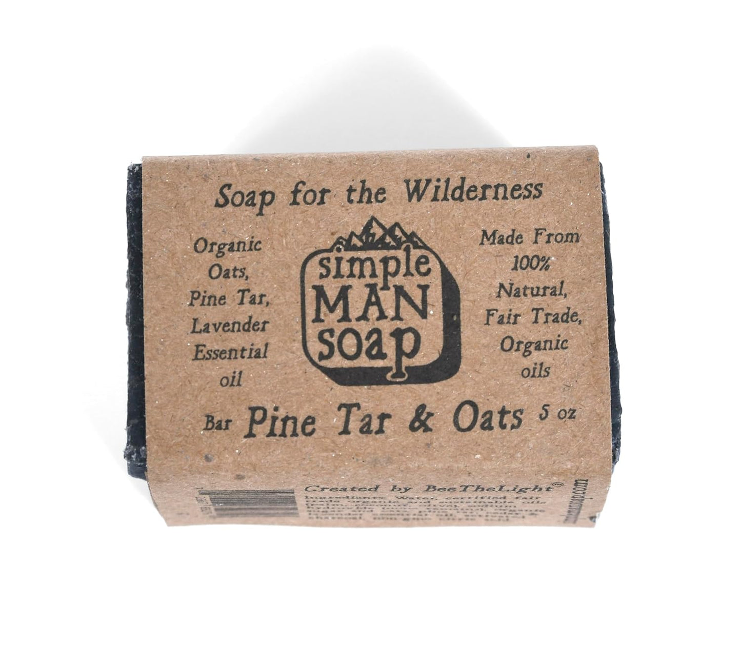 SimpleMan Soap Bar MIX(Pine Tar/Cedar Citrus/Mint)Men’s soap with Organic & Fair Trade Essential Oils-All Natural, Handmade Man Bath Soap Bars-Pack of Six 2.5 Ounce bars(15 Ounces Total)