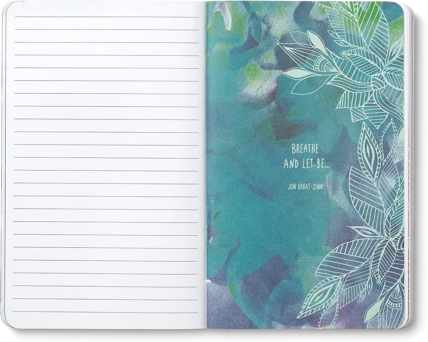 Compendium Softcover Journal – “Who looks outside, dreams. Who looks inside, awakens.”— A Write Now Journal with 128 Lined Pages, 5" W x 8" H