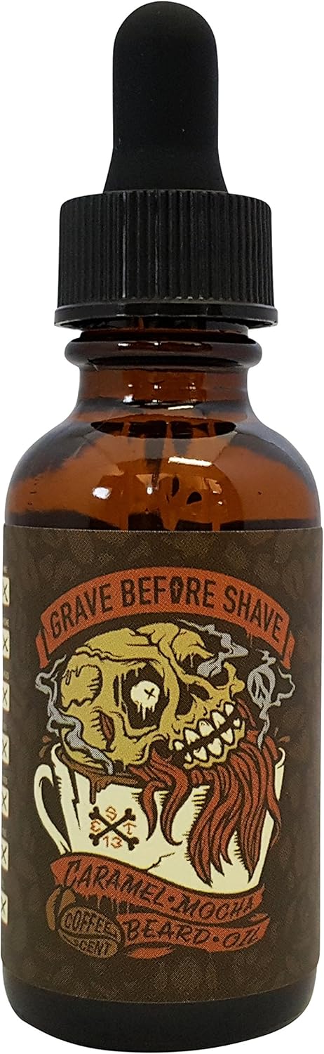 Grave Before Shave™ CARAMEL MOCHA BEARD PACK (Caramel Mocha Coffee Scented)