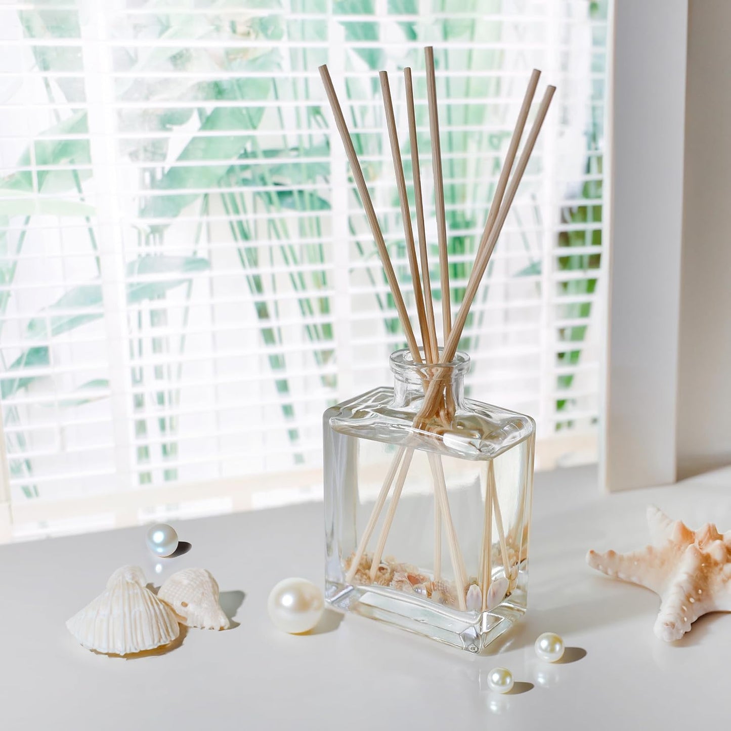 Urban Naturals Reed Diffuser Sticks 7 Inch Natural Rattan, Set of 108, for Essential Oil Bottles, Home Fragrance Projects