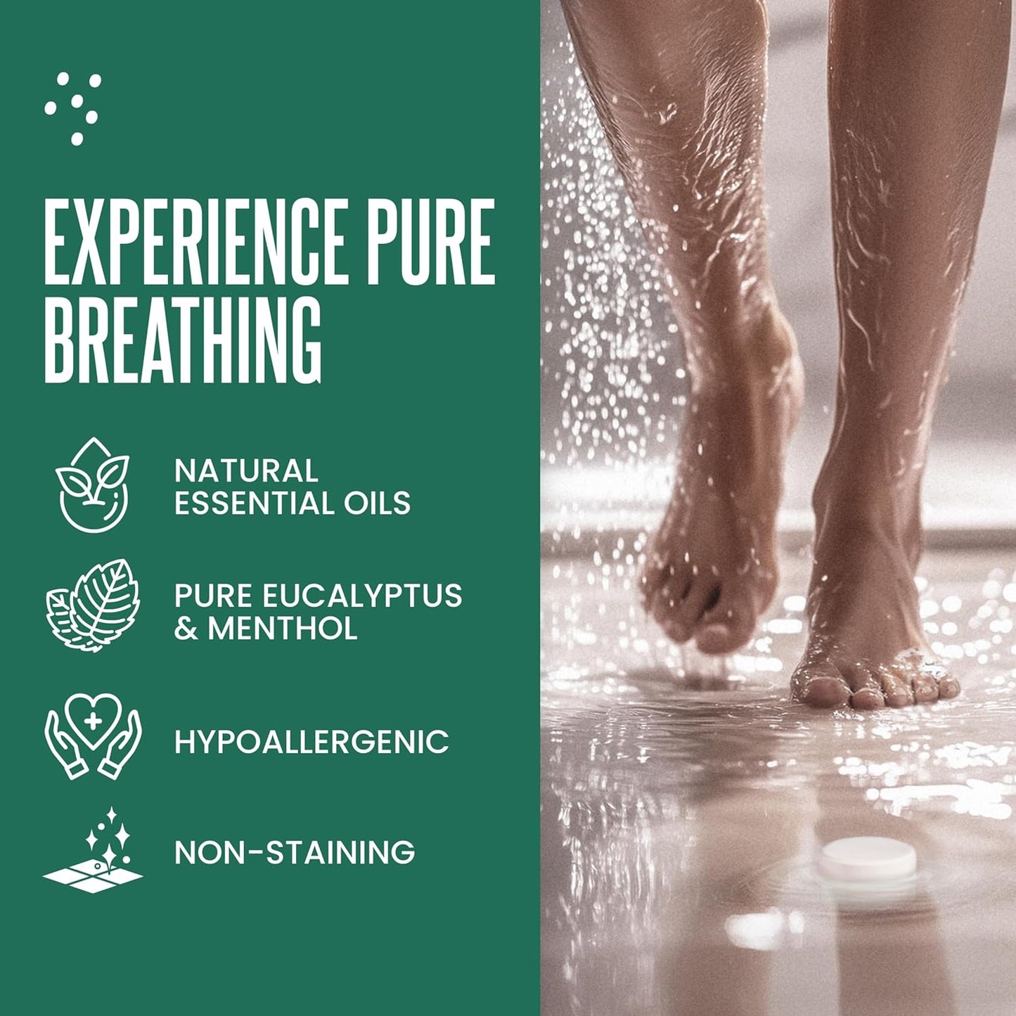 Cleverfy Eucalyptus for Shower Steamers Aromatherapy – Stocking Stuffers for Women, Teens and Wife – Christmas Gifts for Women and Teen Girls – White Elephant Gifts for Adults – 18 Tablets