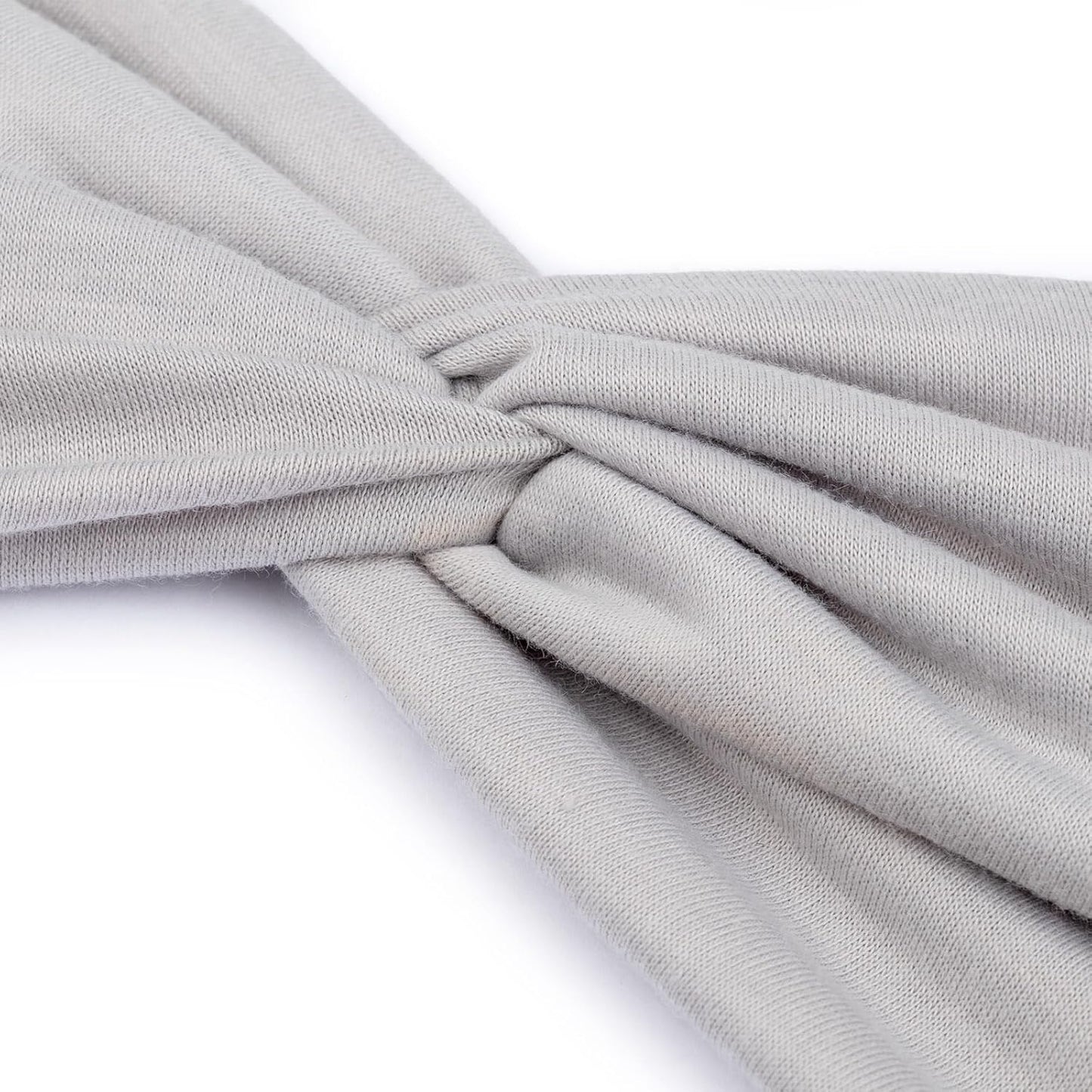 DRESHOW 4 Pack Turban Headbands for Women Wide Vintage Head Wraps Knotted Cute Hair Band Accessories