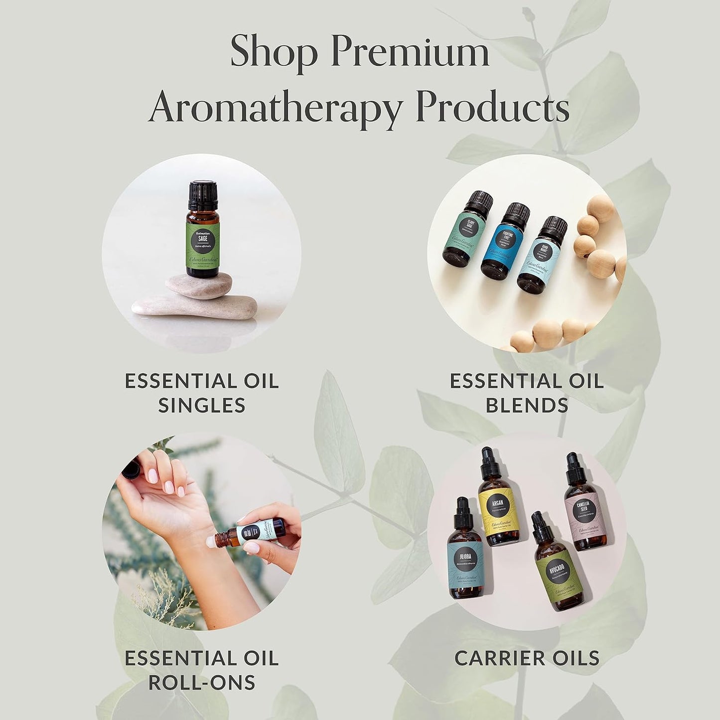 Edens Garden Inflammation Aid Essential Oil Roll-On Blend- 100% Pure Premium Grade, Natural, Therapeutic, Aromatherapy, Kid & Skin Safe, The Best for Wellness, Tension Pre-Diluted 10 ml (.33 fl oz)