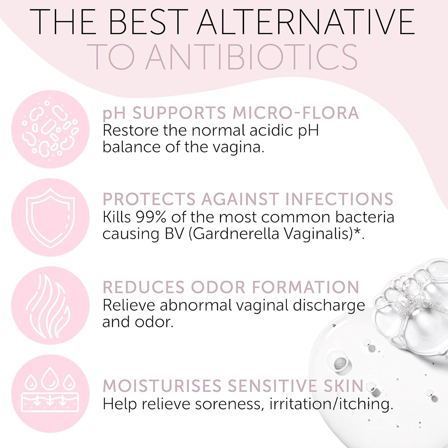 Bacterial Vaginosis Treatment | BV Treatment For Women | Natural Homeopathic Pre-Filled Vaginal Applicators for Odor, Itching, Discharge, BV, and Vaginal Microbiota Imbalance