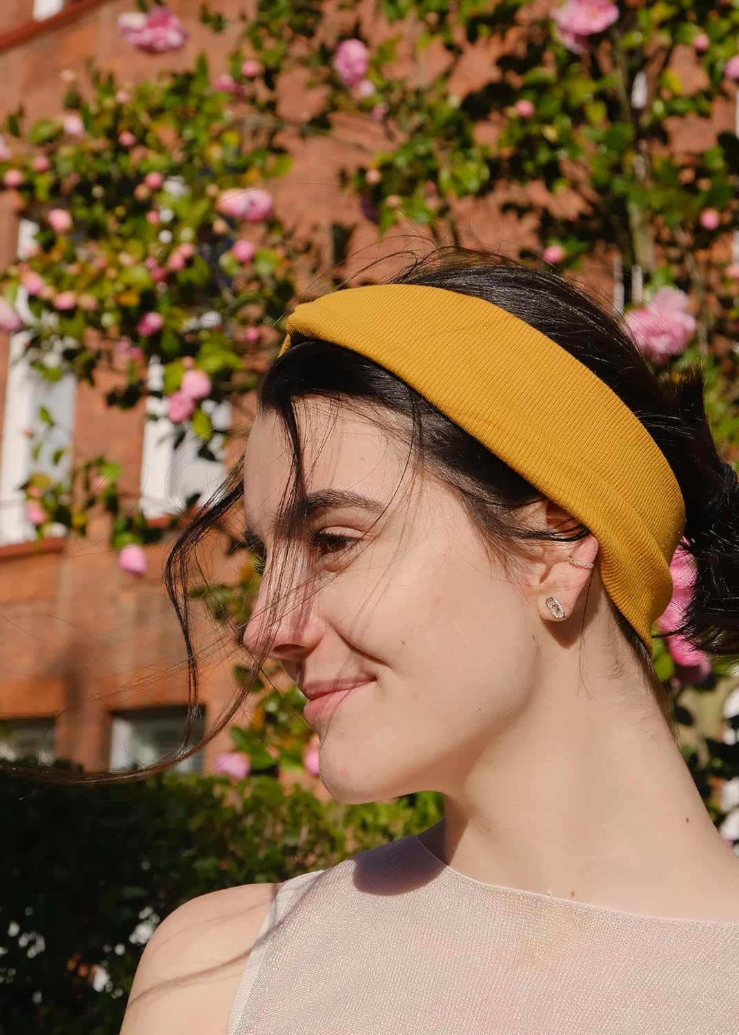 DRESHOW 8 Pack Headbands for Women Yoga Knotted Headbands Elastic Criss Cross Hair Accessories Sports Head Wrap Non Slip