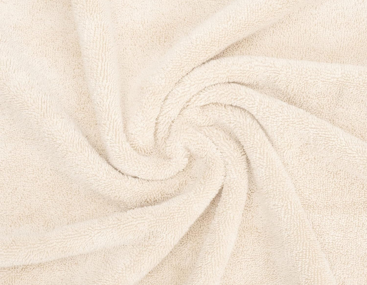 Delara Organic Cotton Luxuriously Plush Washcloths Pack of 6 | GOTS & Oeko-TEX Certified | Premium Quality Face Towels | Feather Touch Technology|650 GSM Long Staple|Soft, Quick Dry & Ultra-Absorbent