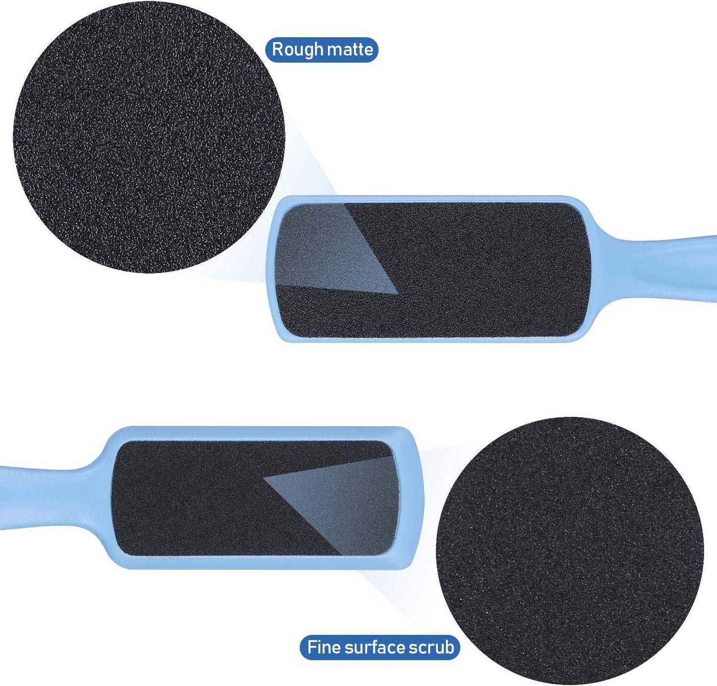 6 Pcs Pedicure Foot File Callus Remover with Double Sided Foot Rasp for Dead Skin Foot Scrubber for Feet