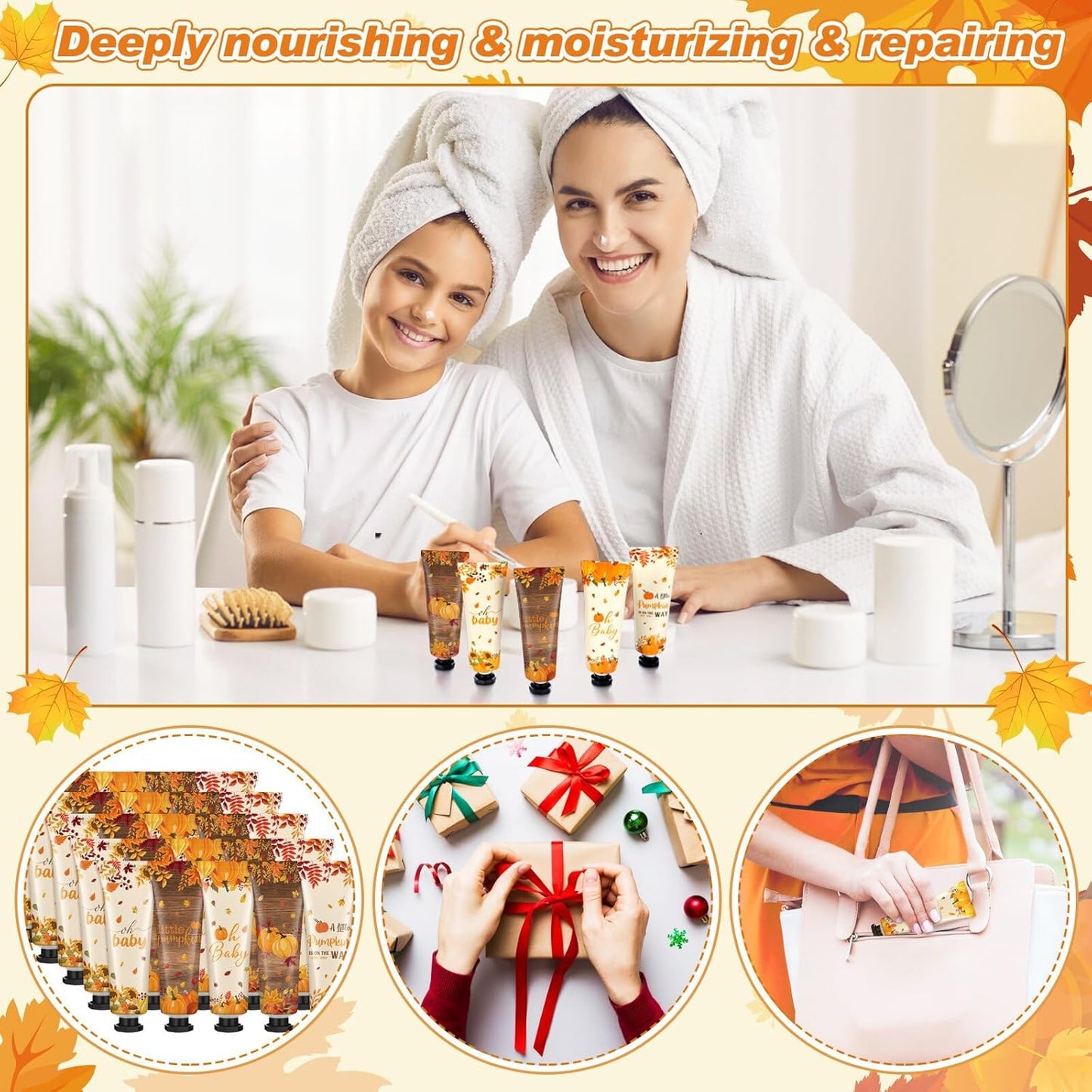 10 Pcs Fall Baby Shower Hand Cream Bulk Hand Cream Gifts a Little Pumpkin Baby Shower Party Favors for Guests Travel Size Lotion Autumn Thanksgiving Wedding Birthday Party Supplies