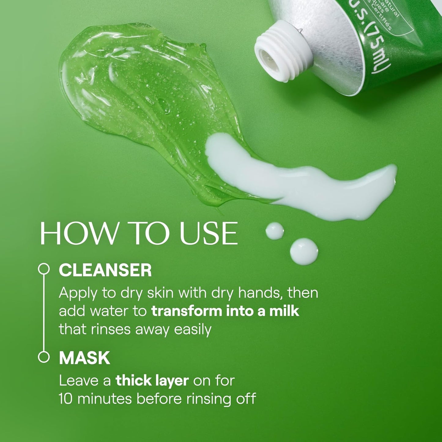 Weleda Skin Food Face Care Nourishing Oil-to-Milk Cleanser, 2.5 Fluid Ounce, Plant Rich Cleanser with Sunflower Seed Oil, Chamomile Extract and Pansy