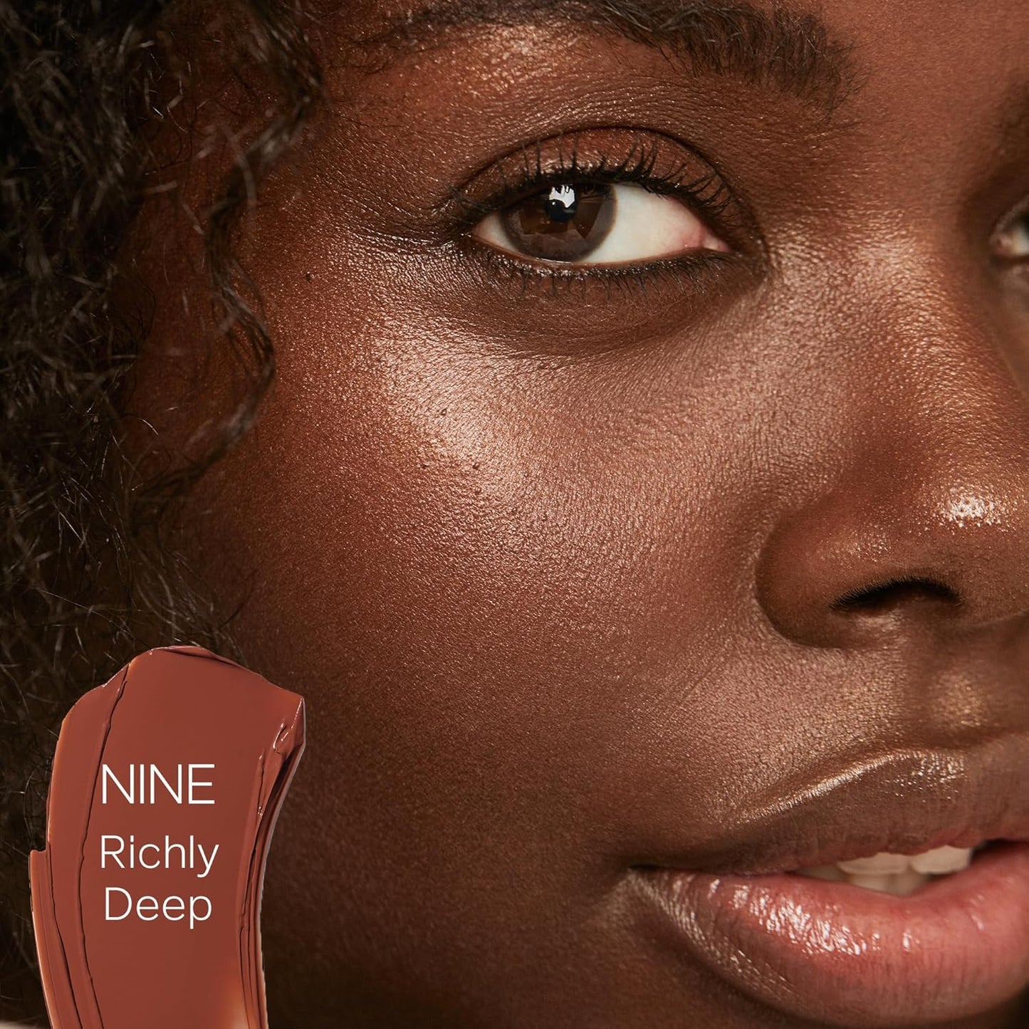 Saie Slip Tint Tinted Moisturizer with SPF 35 - Light Coverage, Glowy Skin Tint & Mineral Sunscreen for Face with Hydrating Hyaluronic Acid - Summer Makeup Essential - Shade Nine (1.35 oz)