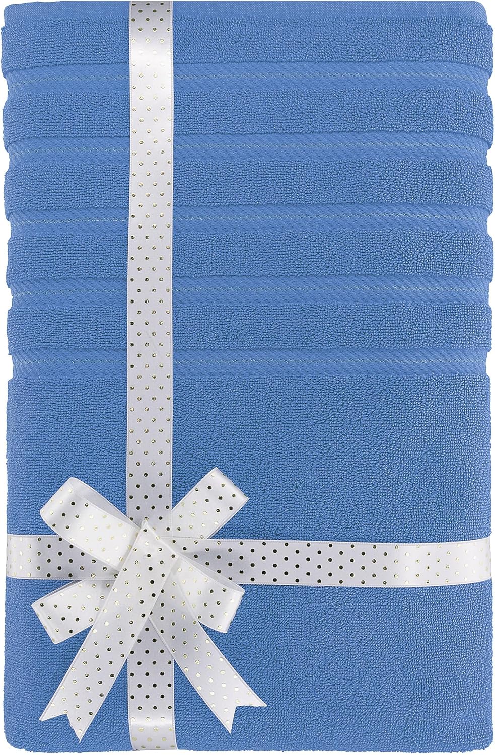 American Soft Linen 35x70 Jumbo Large Bath Towels, 600 GSM 100% Cotton Turkish Bath Sheet, Oversized Luxury Bath Towels for Bathroom Beach and Pool, Electric Blue