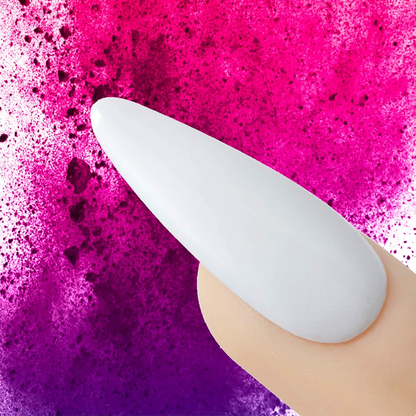 Young Nails Acrylic Core Powder - Self-Leveling Acrylic Nail Powder, Clear Nude Pink White Acrylic Powder for Nail Extenstion, Professional Grade, Superior Adhesion, Color - XXX White, 660g