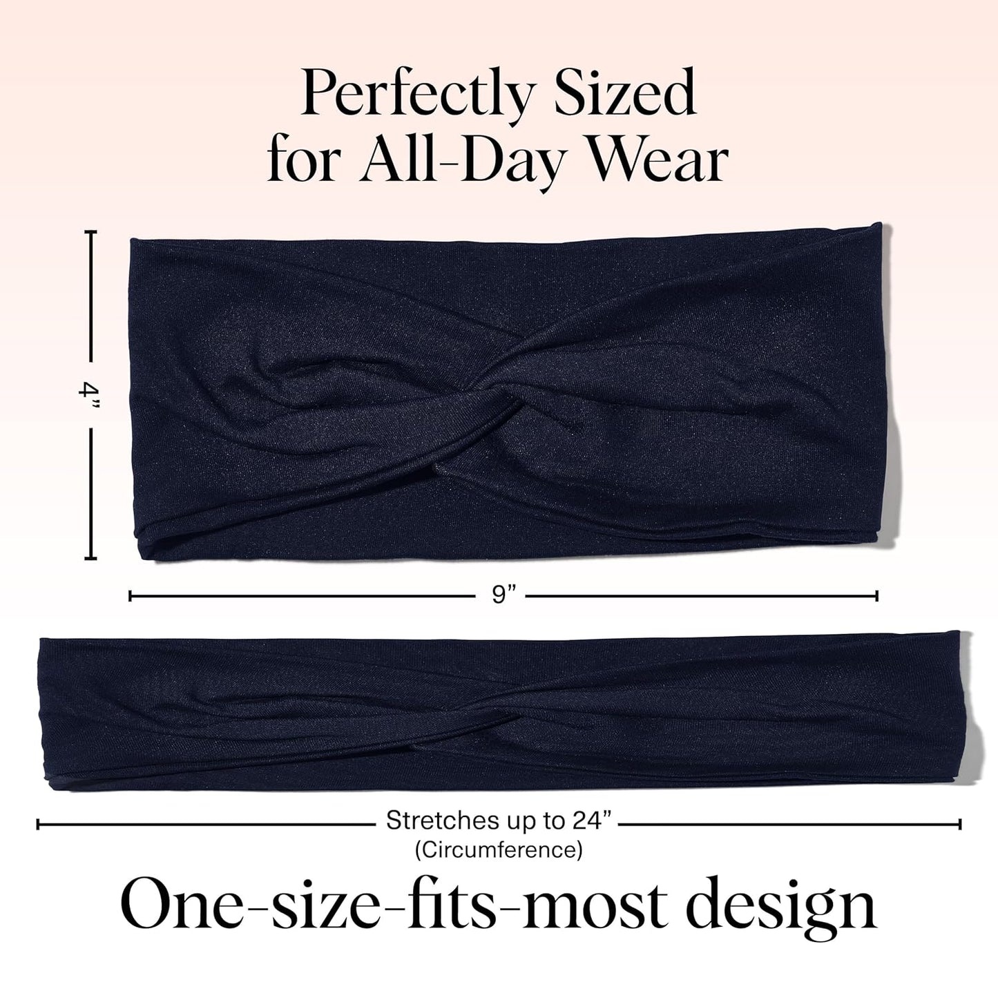 Kitsch Wide Headbands for Women - Fashion Sports Headband for Workout, Yoga, Gym, Running, Exercise | Stretchy Head Bands| Hair Accessories | Ideal Gifts for Women - Garden Bouquet, 2pcs