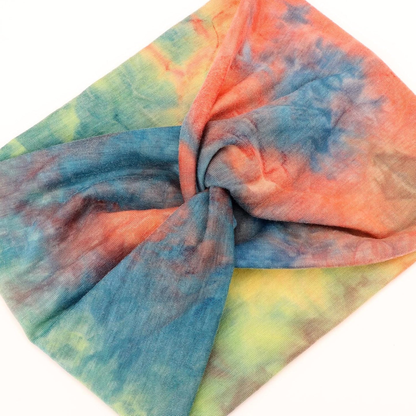 DRESHOW 8 Pack Headbands for Women Yoga Knotted Headbands Elastic Criss Cross Hair Accessories Sports Head Wrap Non Slip