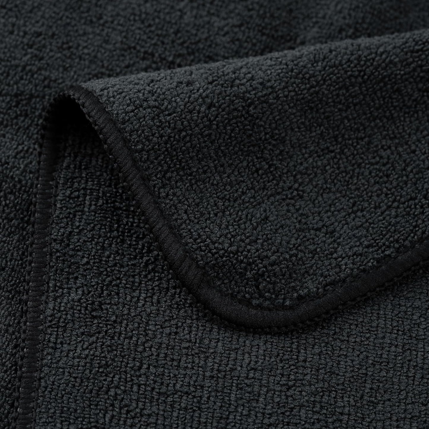 POLYTE Professional Quick Dry Lint Free Microfiber Hair Drying Salon Towel, 20 x 40 in, 2 Pack